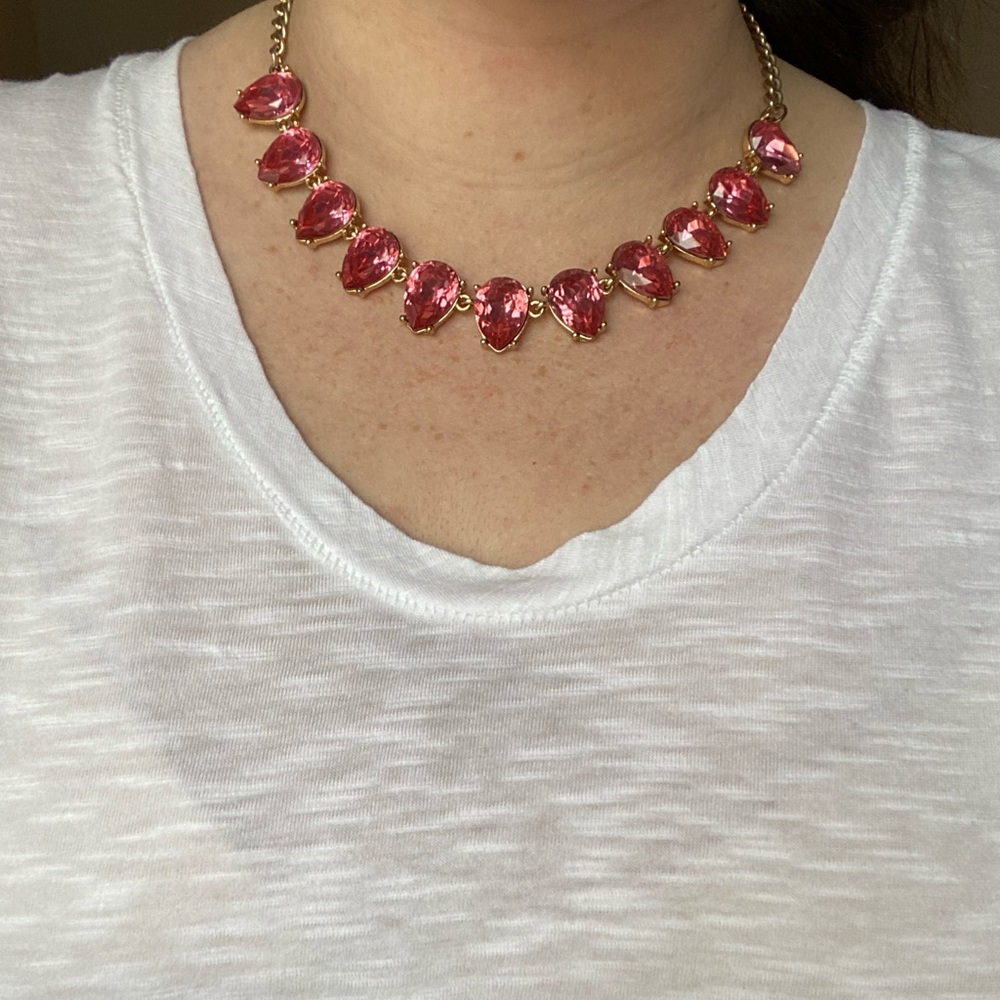 Beautiful Pink Statement Necklace